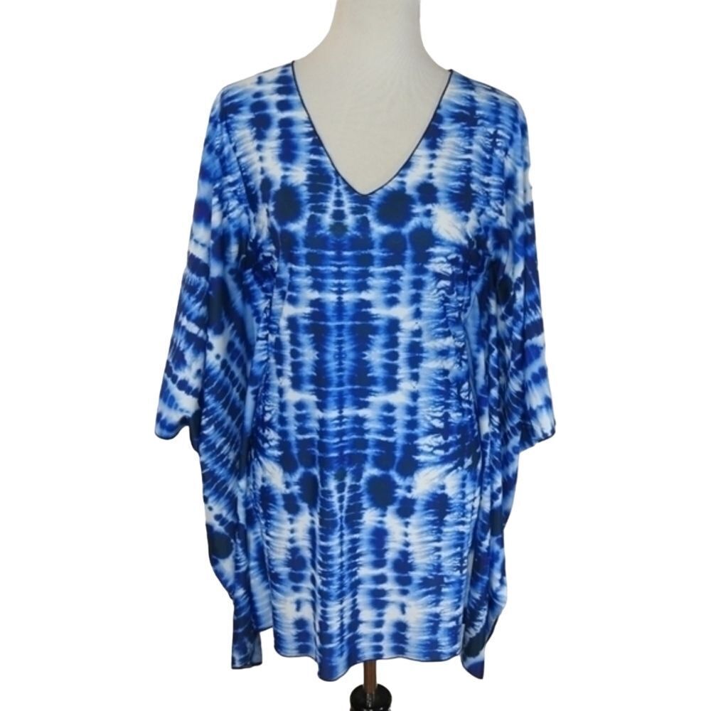 Glamourpuss Tulum Tunic Mini Dress Cover up Size Large